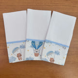 Kit Maternidade 20 peças - Balões e Paraquedas Azul