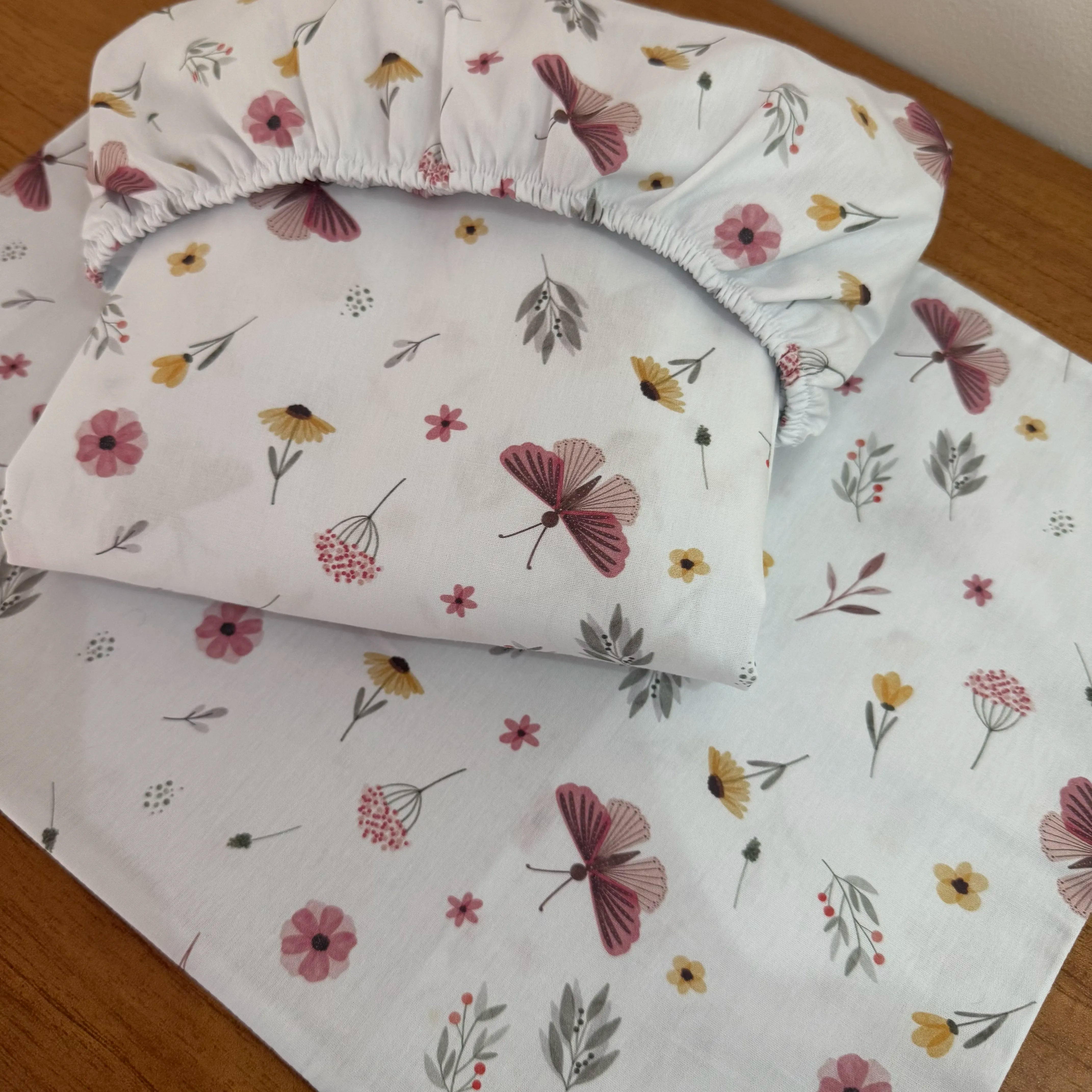 Jogo de Lençol 2 Peças - Borboletas