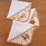 Kit Maternidade 20 peças - Cavalinhos e Flores