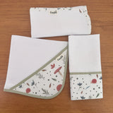 Kit Fraldas de Boca 3 Peças - Caracol