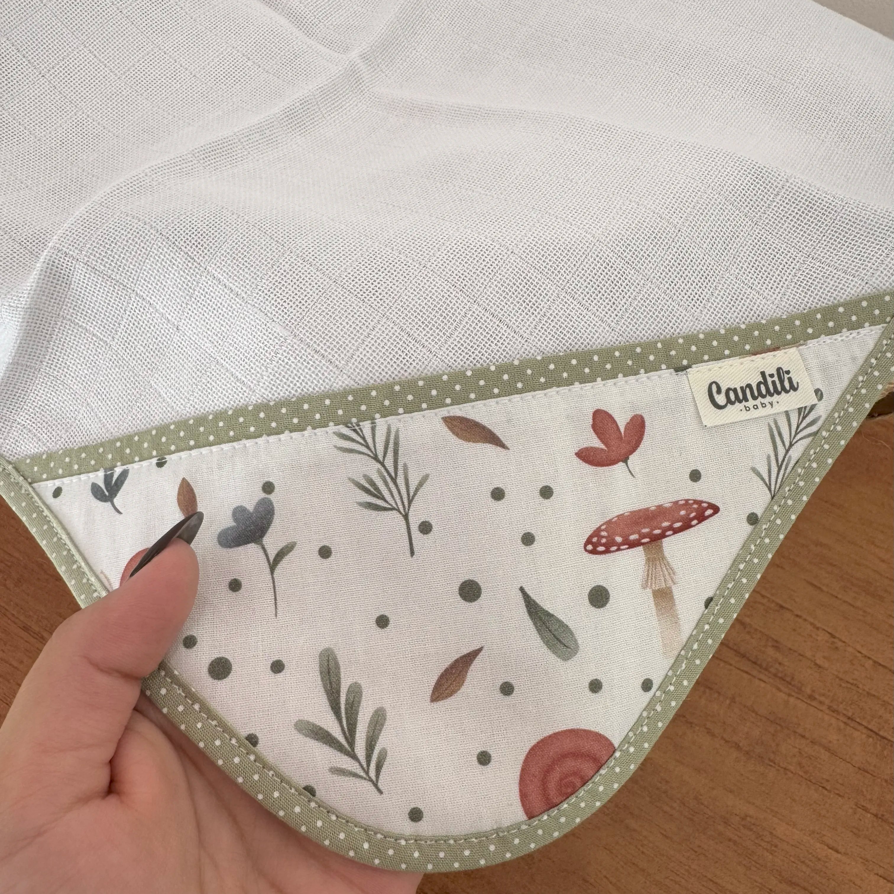 Fralda de Boca Cantinho - Caracol