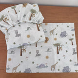 Jogo de Lençol 2 Peças - Safari Banho de Sol