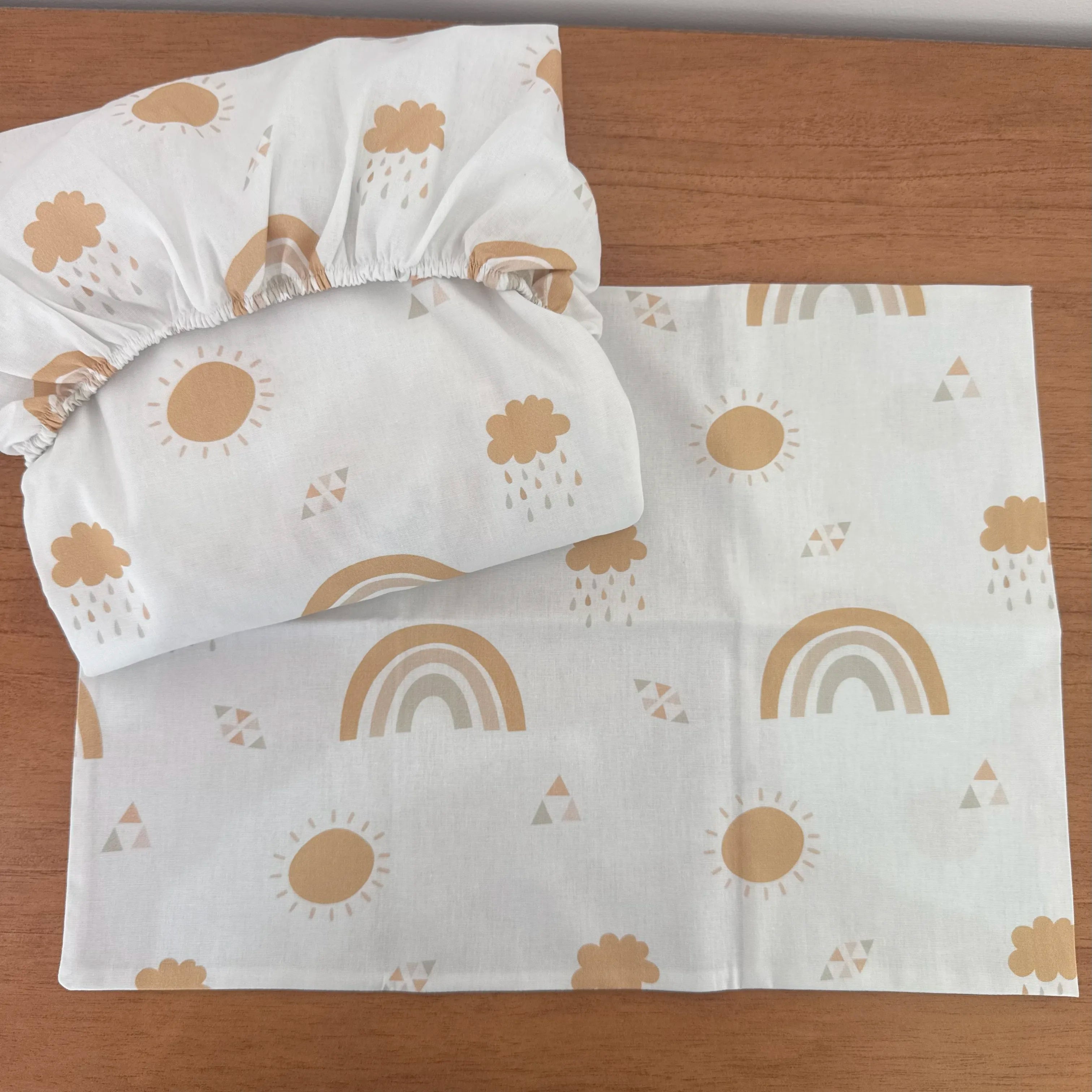 Jogo de Lençol 2 Peças - Arco-iris