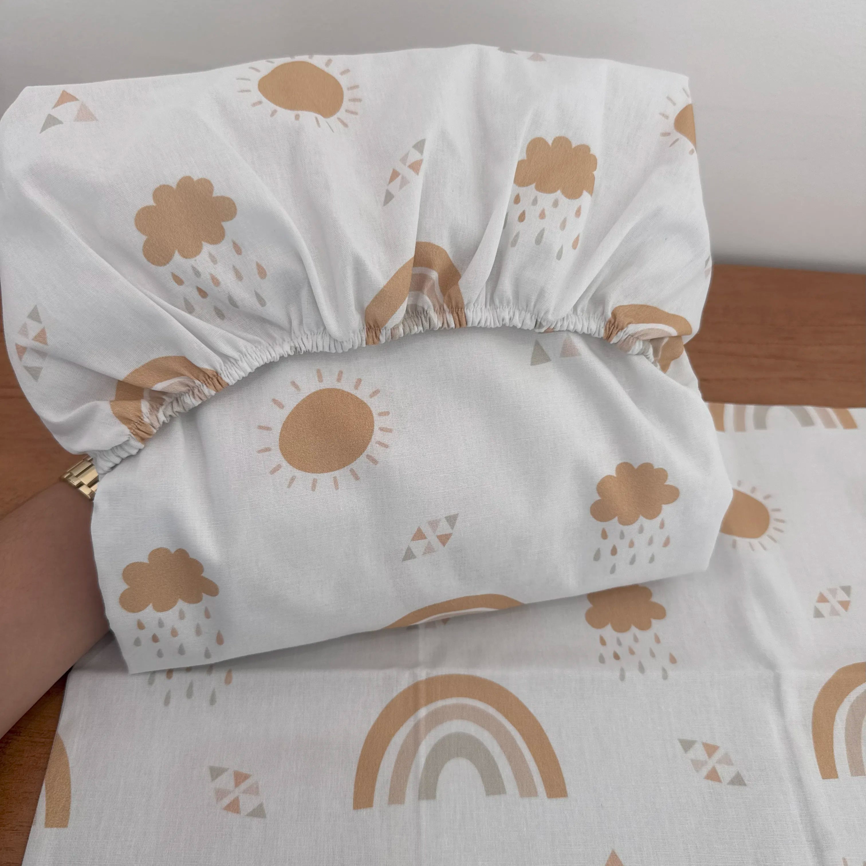 Jogo de Lençol 2 Peças - Arco-iris