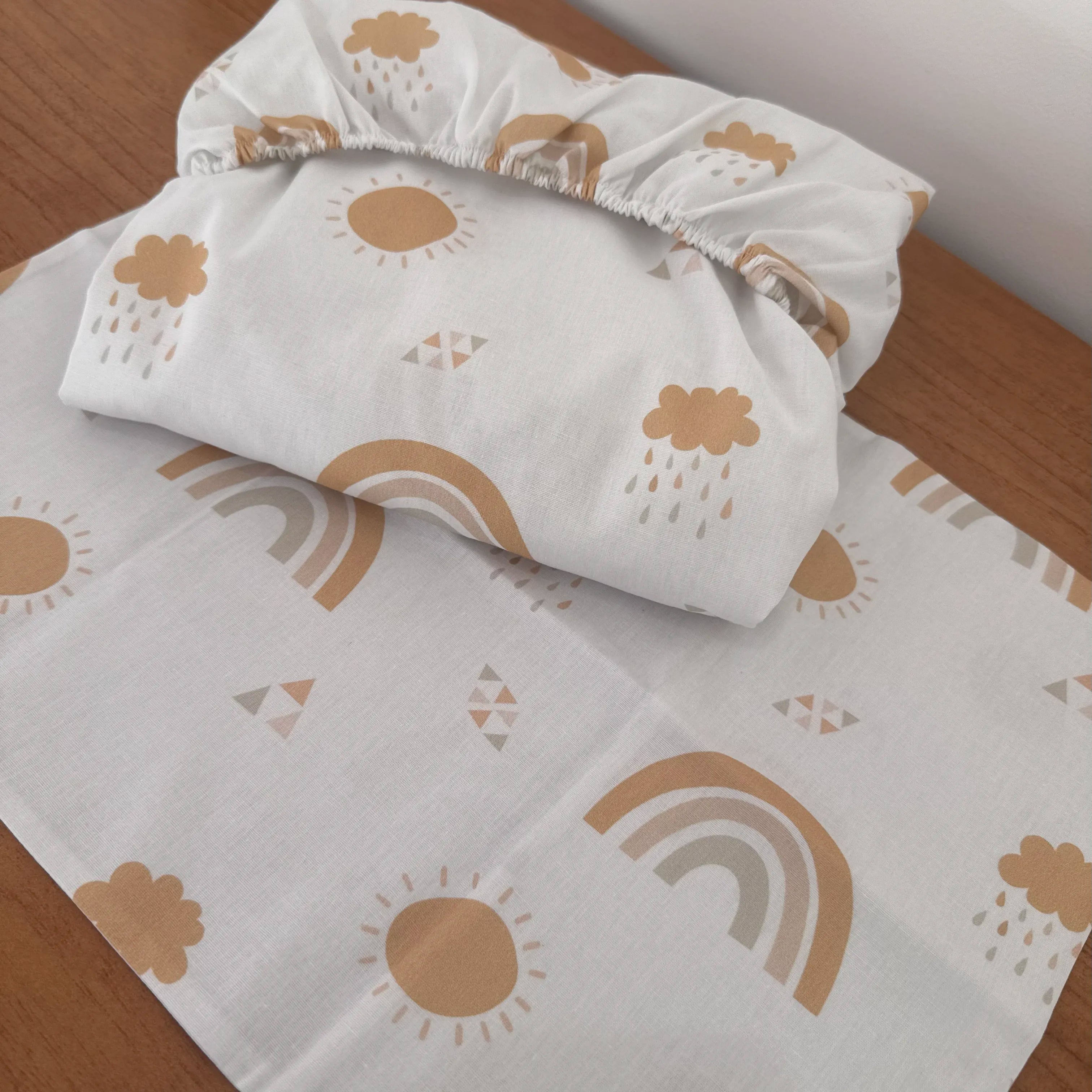 Jogo de Lençol 2 Peças - Arco-iris