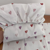 Jogo de Lençol 2 Peças - Corações