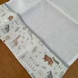 Fralda de Boca Barradinho - Safari Baby