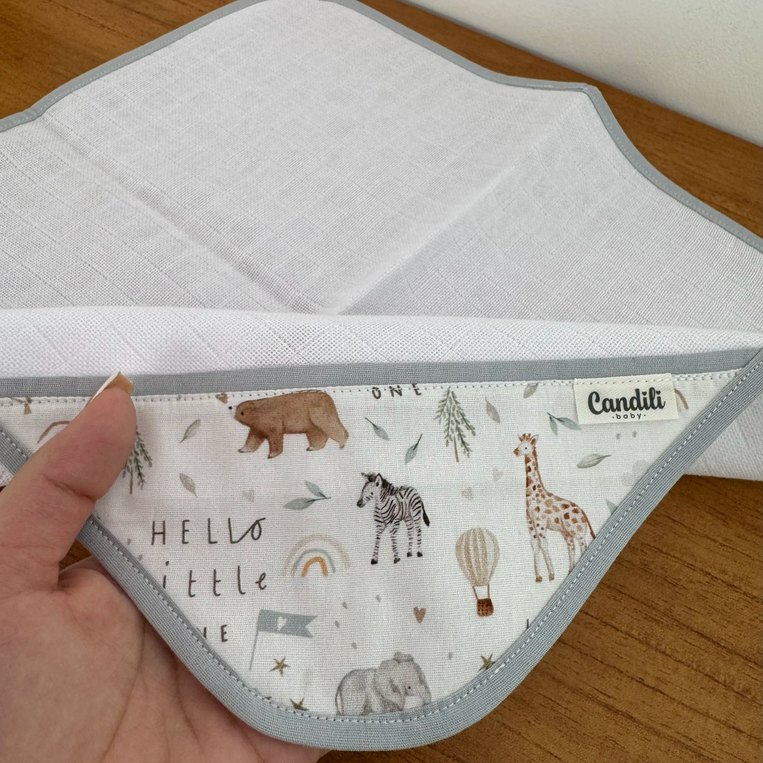 Fralda de Boca Cantinho - Safari Baby