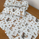 Jogo de Lençol 2 Peças - Bichinhos na Floresta
