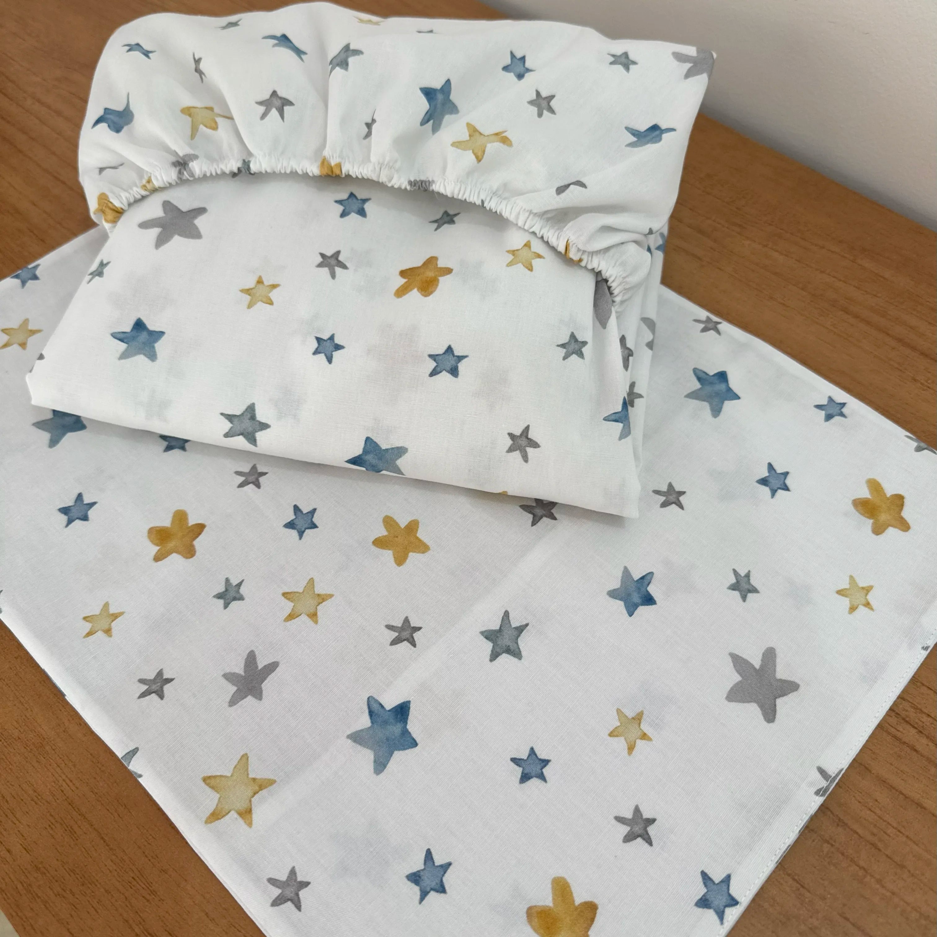 Jogo de Lençol 2 Peças - Estrelas