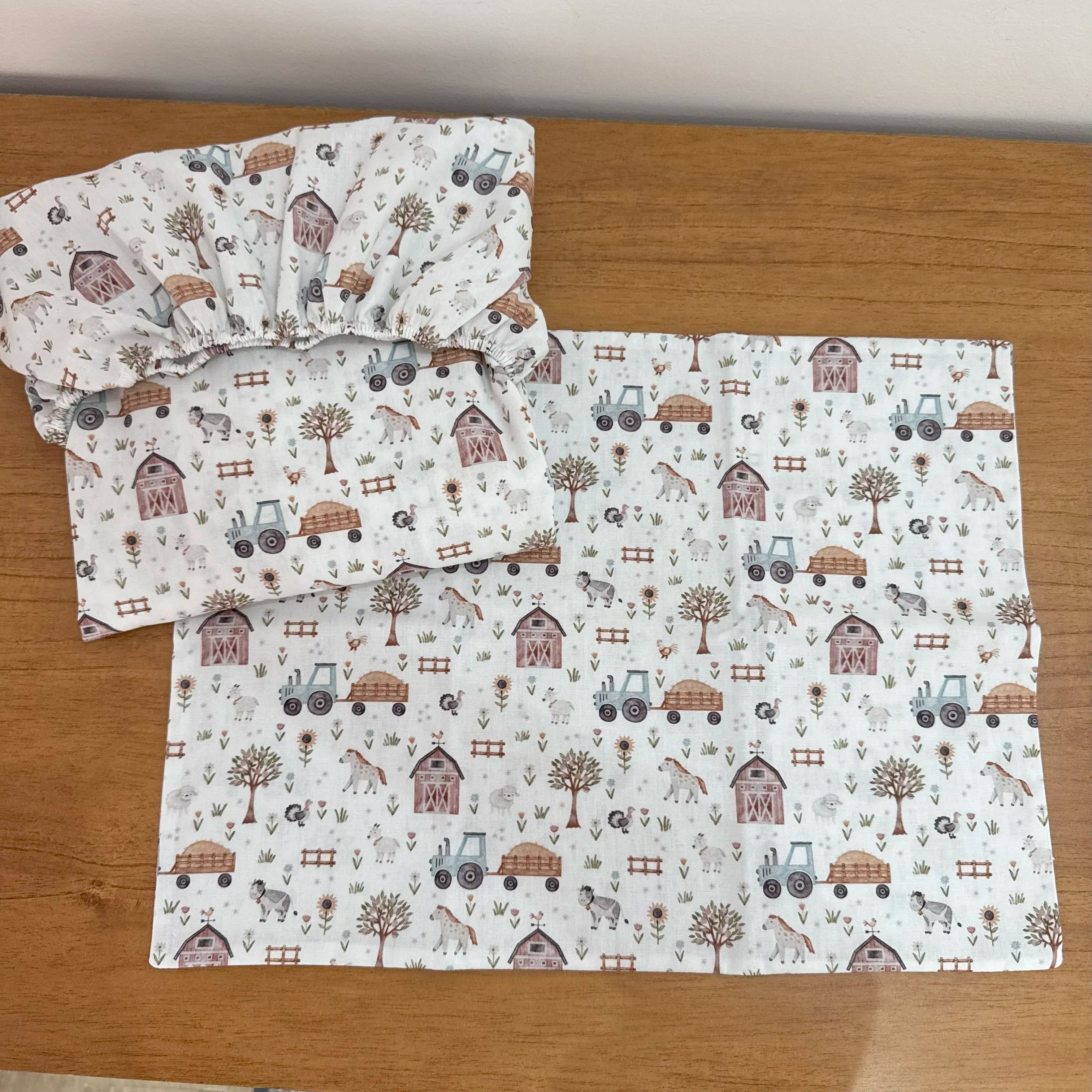 Jogo de Lençol 2 Peças - Fazendinha