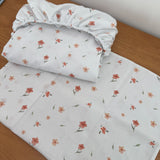 Jogo de Lençol 2 Peças - Flores e Folhas