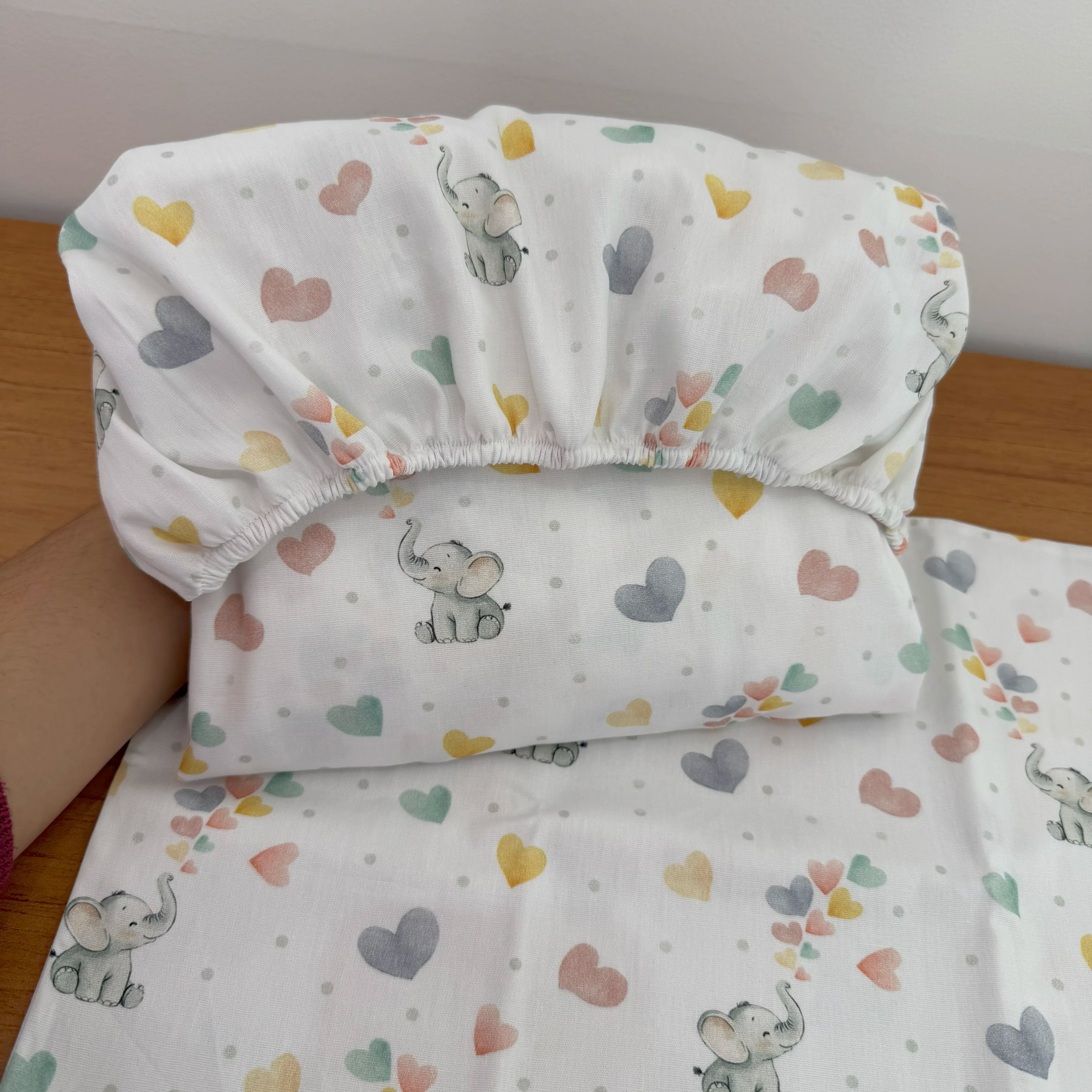 Jogo de Lençol 2 Peças - Elefantinha