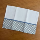 Fralda de Boca Barradinho - Xadrez Azul