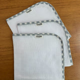 Kit Maternidade 20 peças - Xadrez Azul