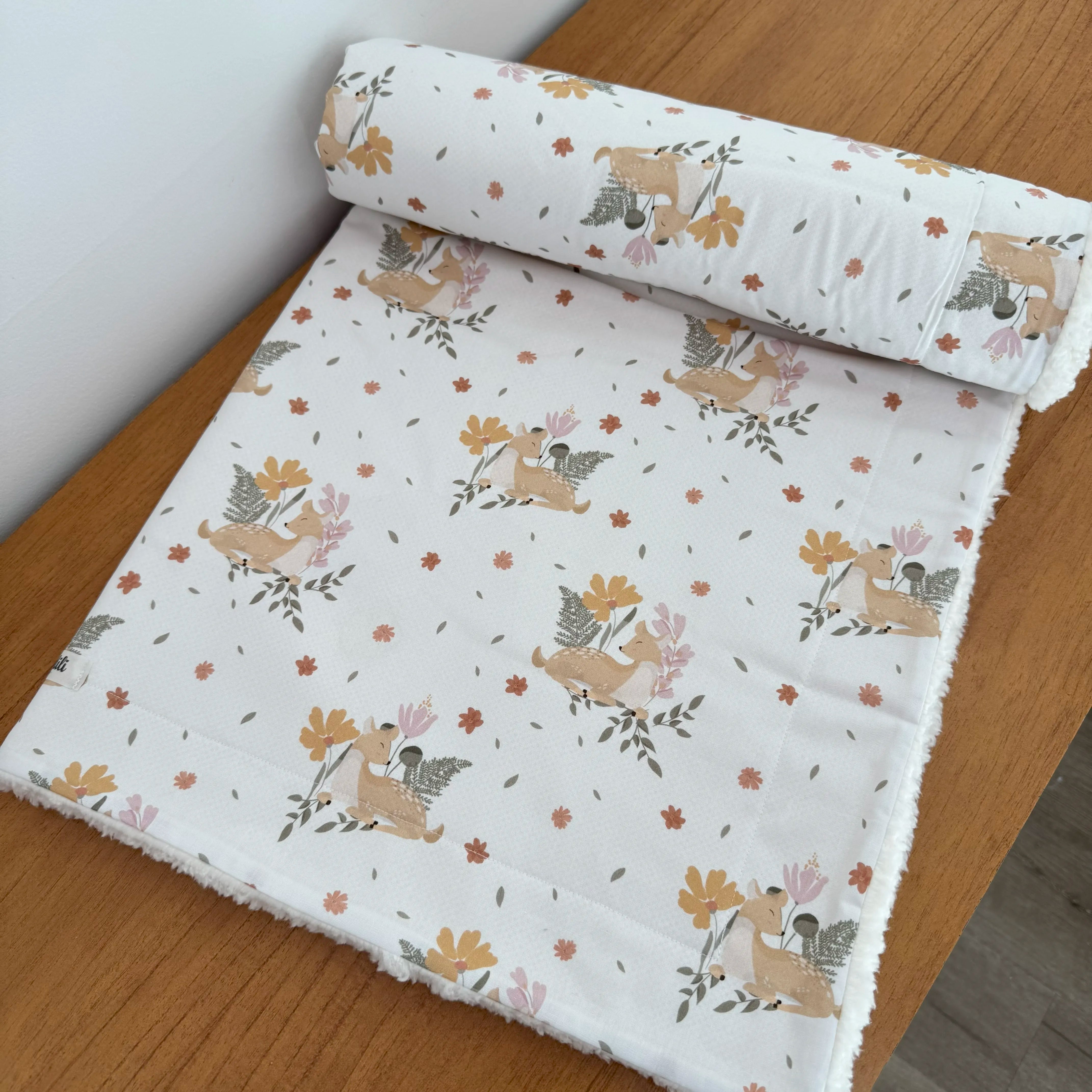 Cobertor Carneirinho - Bosque encantado