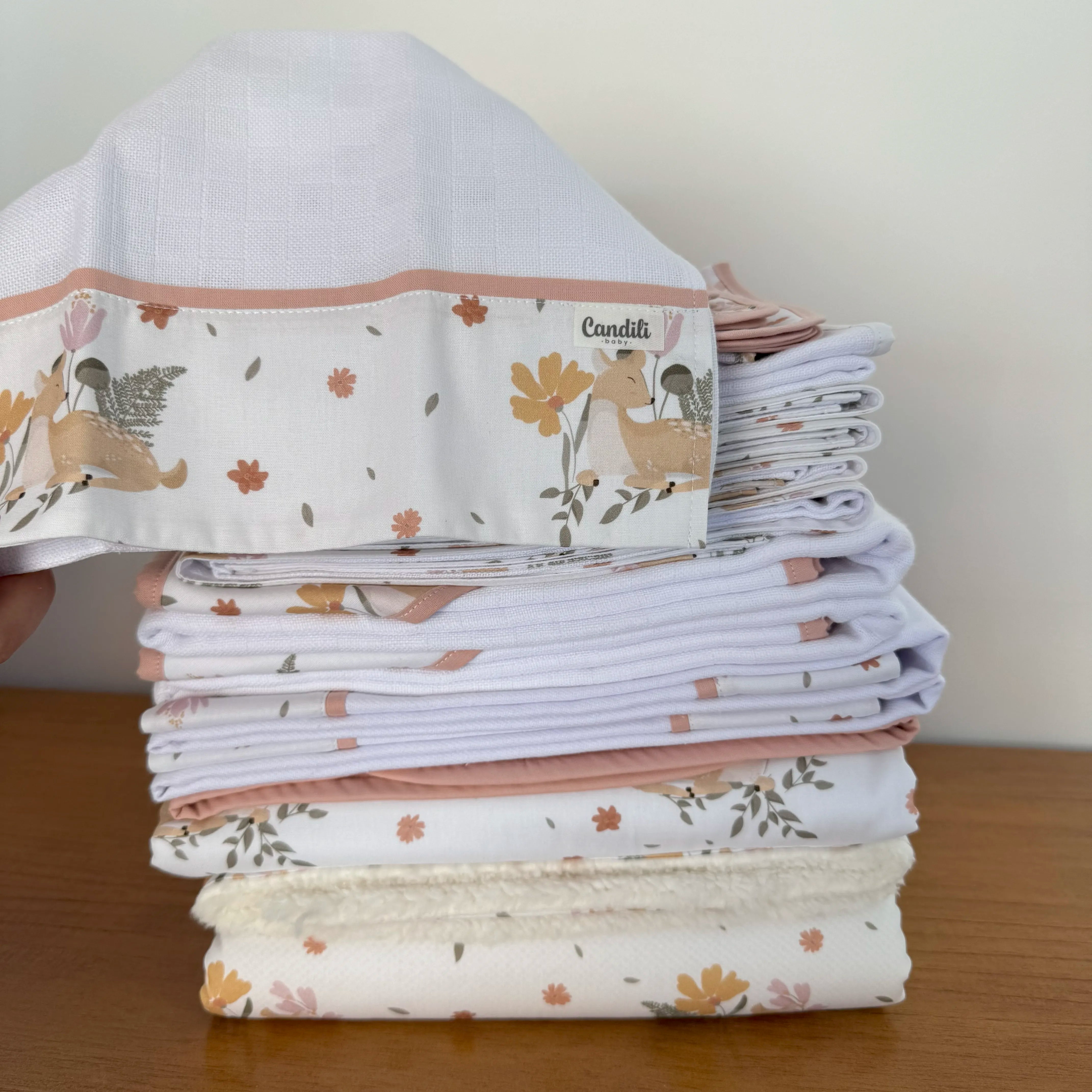 Kit Maternidade 20 peças - Bosque encantado