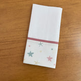 Kit Essencial 5 Peças: Fraldas de Boca, Fralda de Ombro e Fralda Multiuso - Estrela do Mar