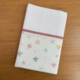 Kit Essencial 5 Peças: Fraldas de Boca, Fralda de Ombro e Fralda Multiuso - Estrela do Mar