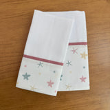 Kit Amamentação 2 Peças: Fralda de Ombro e Fralda de Boca - Estrela do Mar