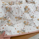 Manta Dupla Face - Bosque encantado