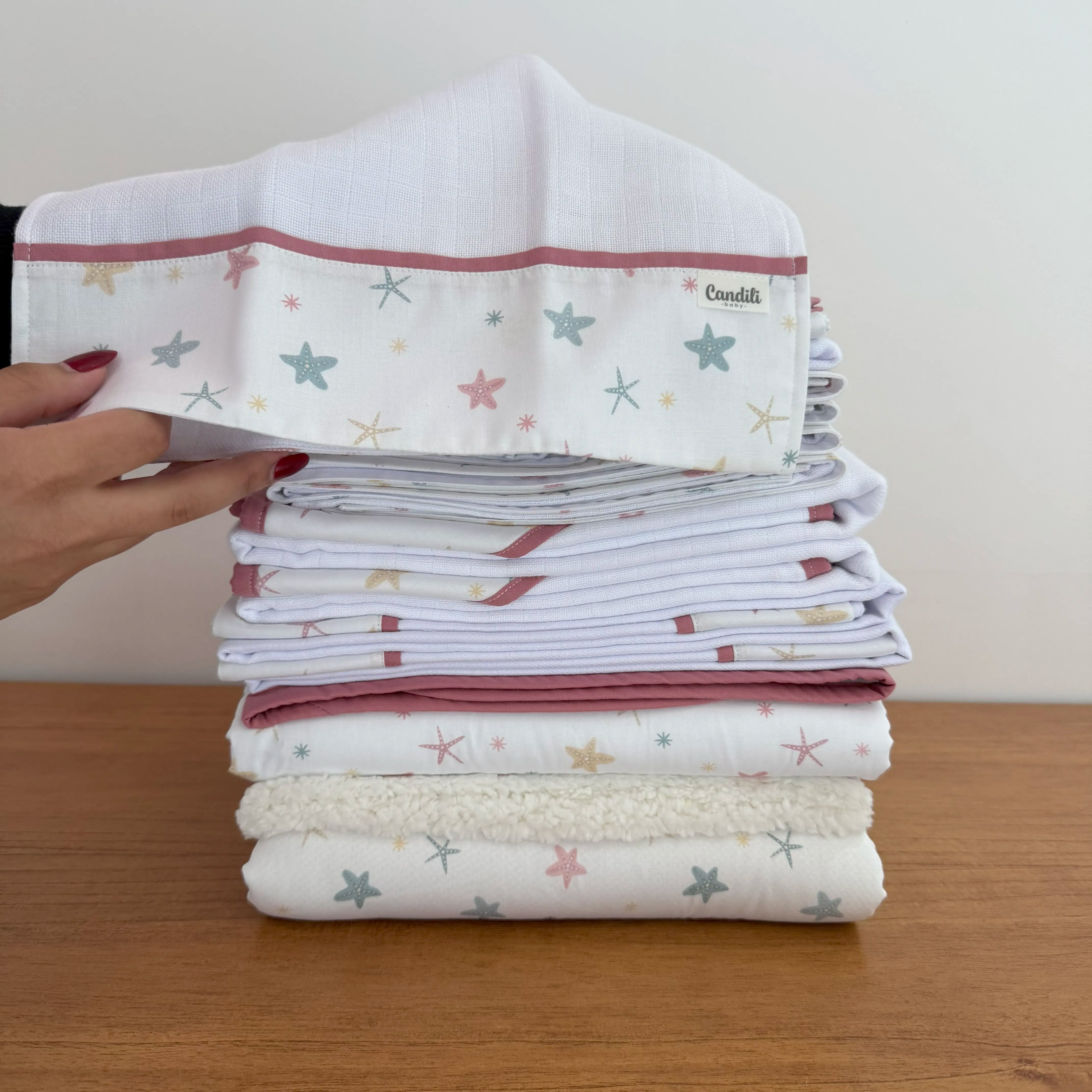 Kit Maternidade 20 peças - Estrela do Mar