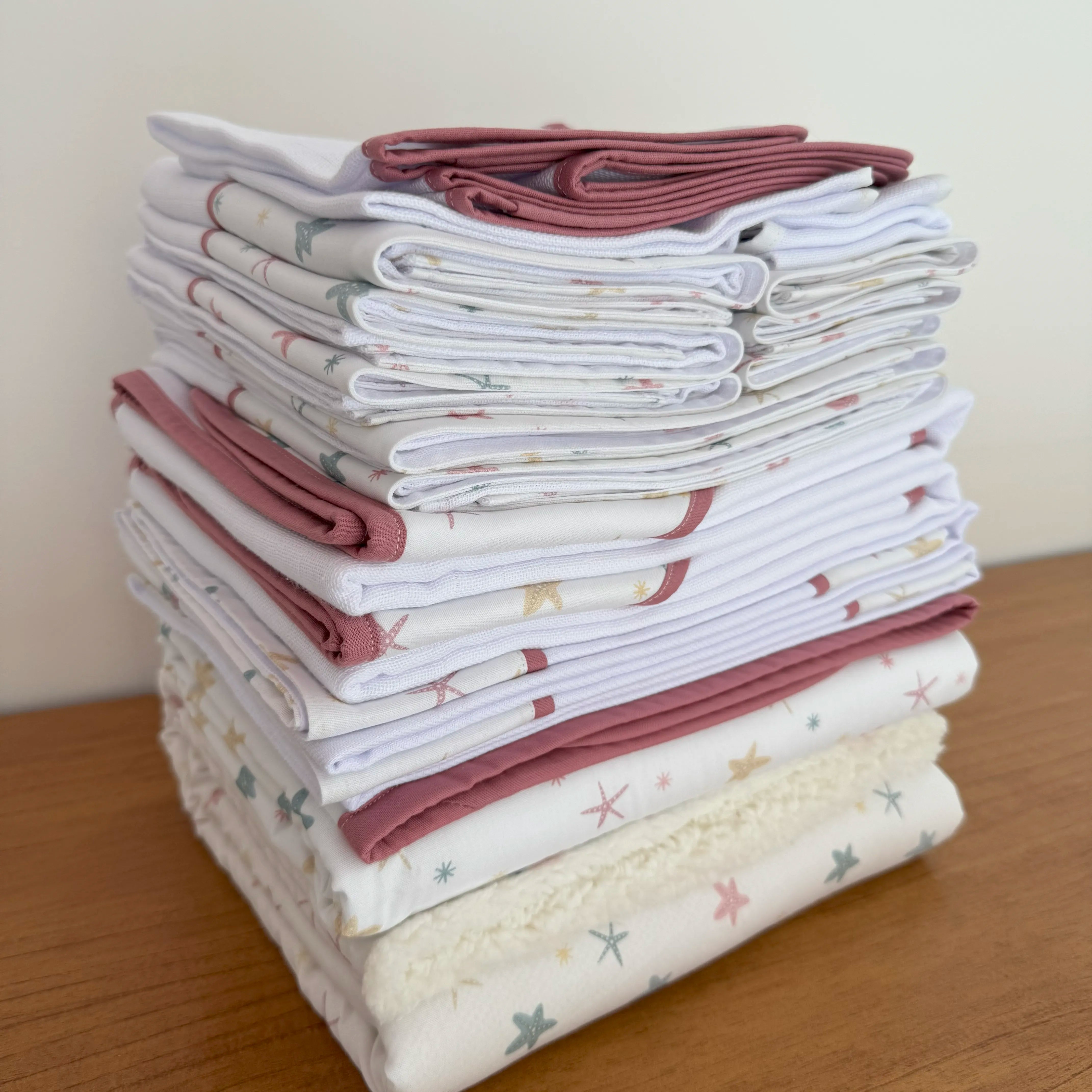 Kit Maternidade 20 peças - Estrela do Mar