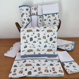 Kit Ternura 10 peças - Carros e Montanhas