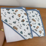 Kit Maternidade 20 peças - Carros e Montanhas