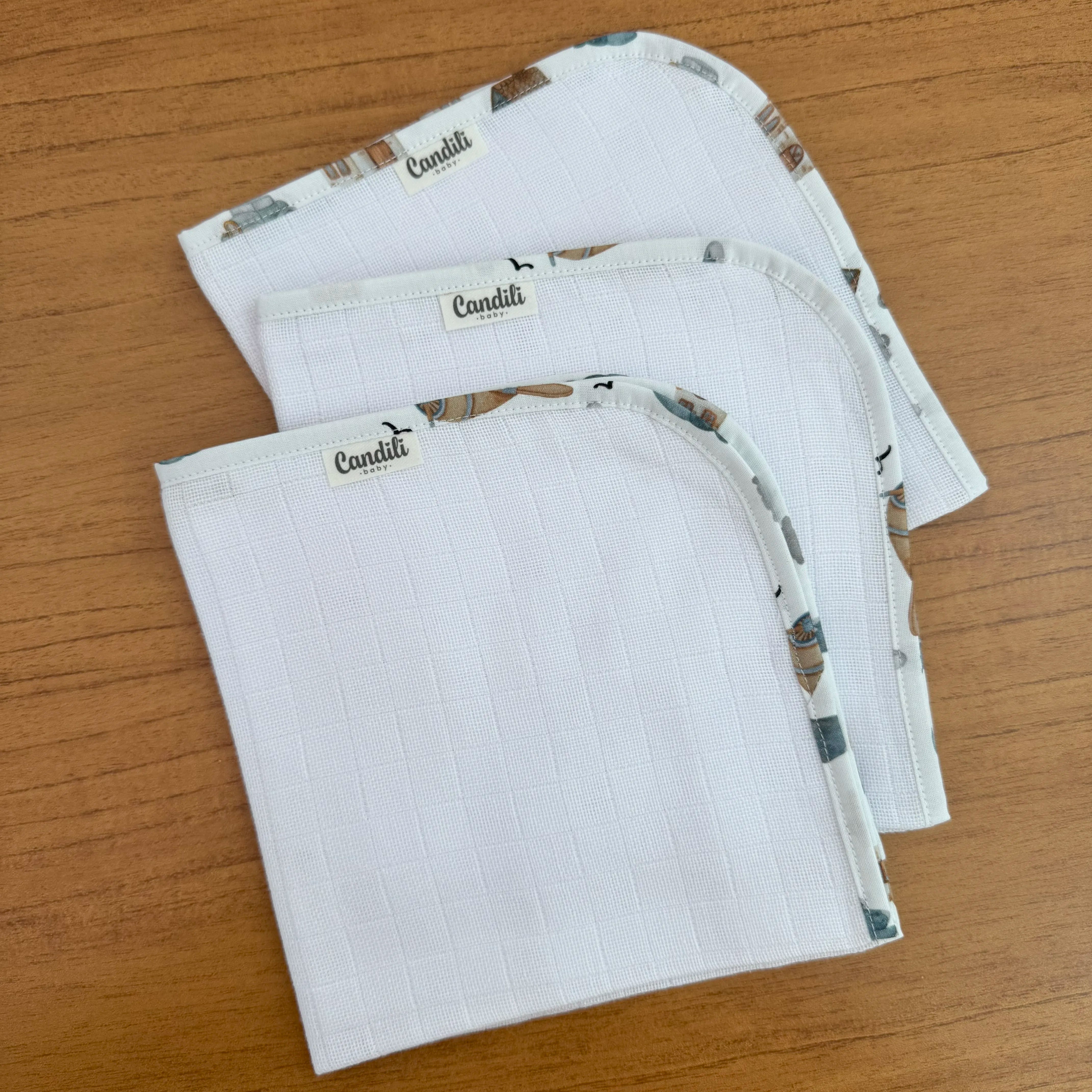 Kit Maternidade 20 peças - Carros e Montanhas