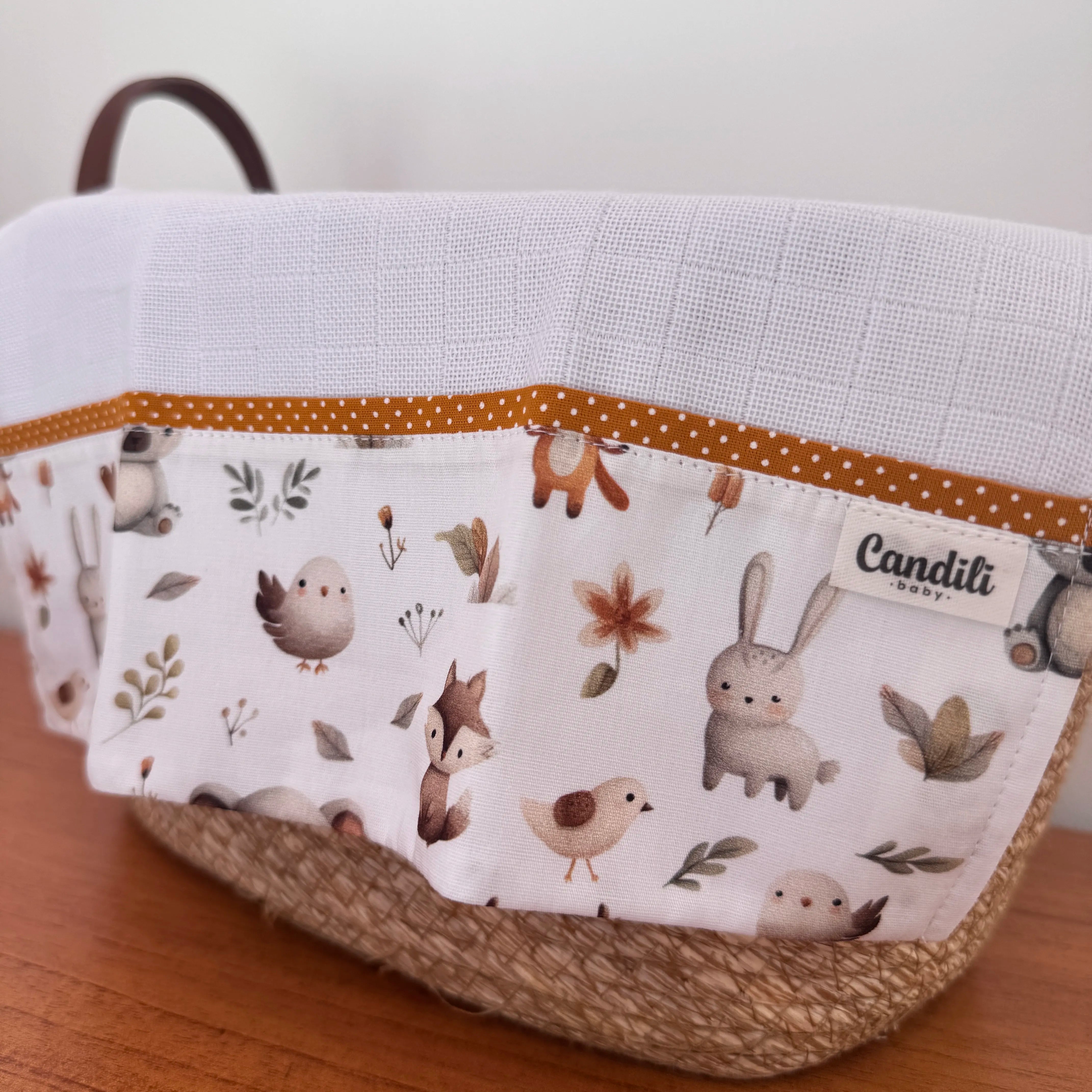 Fralda de Boca Barradinho - Bichinhos na Floresta