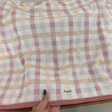 Manta Dupla Face - Xadrez Rosê Old