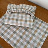 Jogo de Lençol 2 Peças - Xadrez e Cores