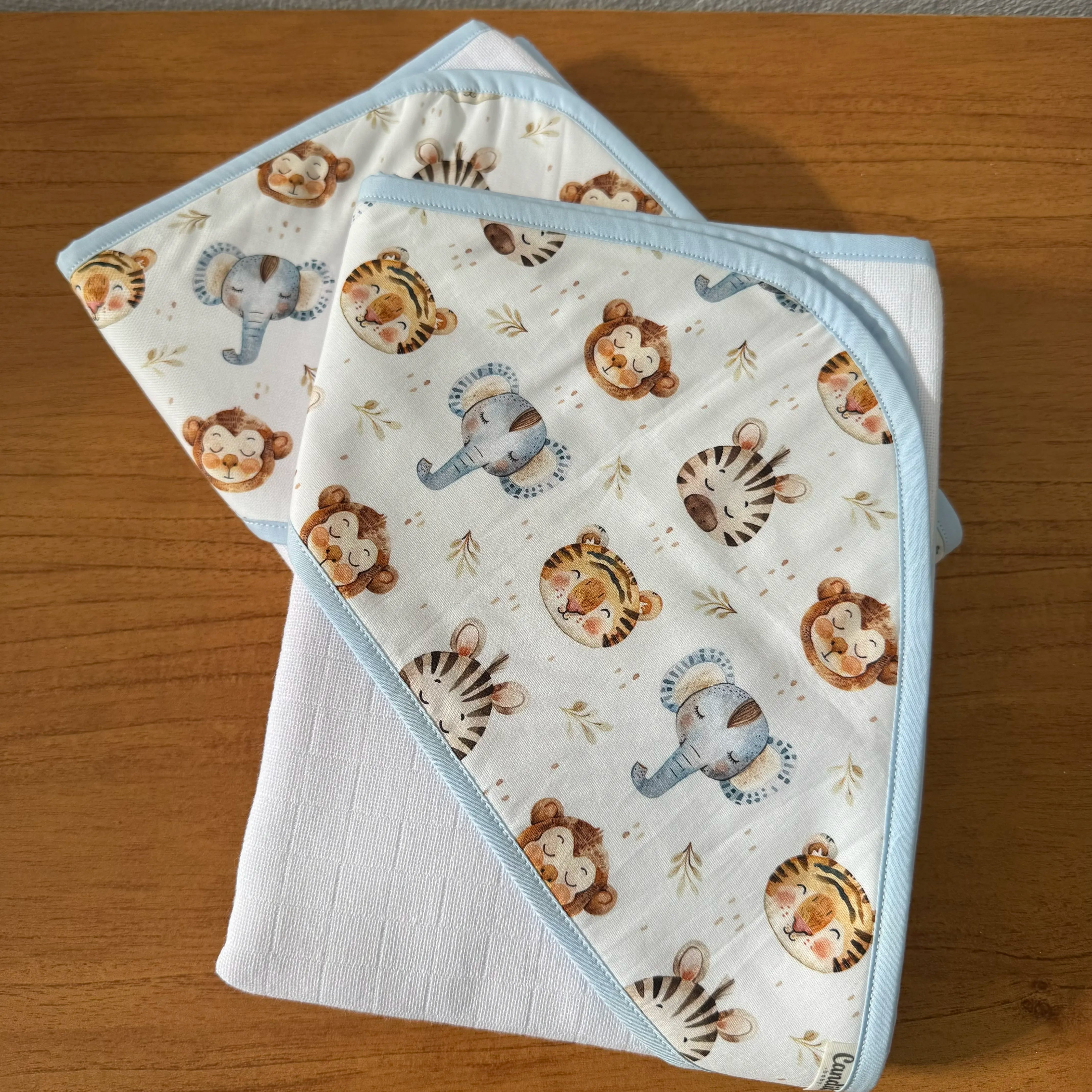 Kit Maternidade 20 peças - Animais da Savana