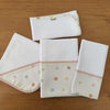 Kit Encanto 4 Peças: Fraldas de Boca e Fralda de Ombro - Bolinhas Rosas