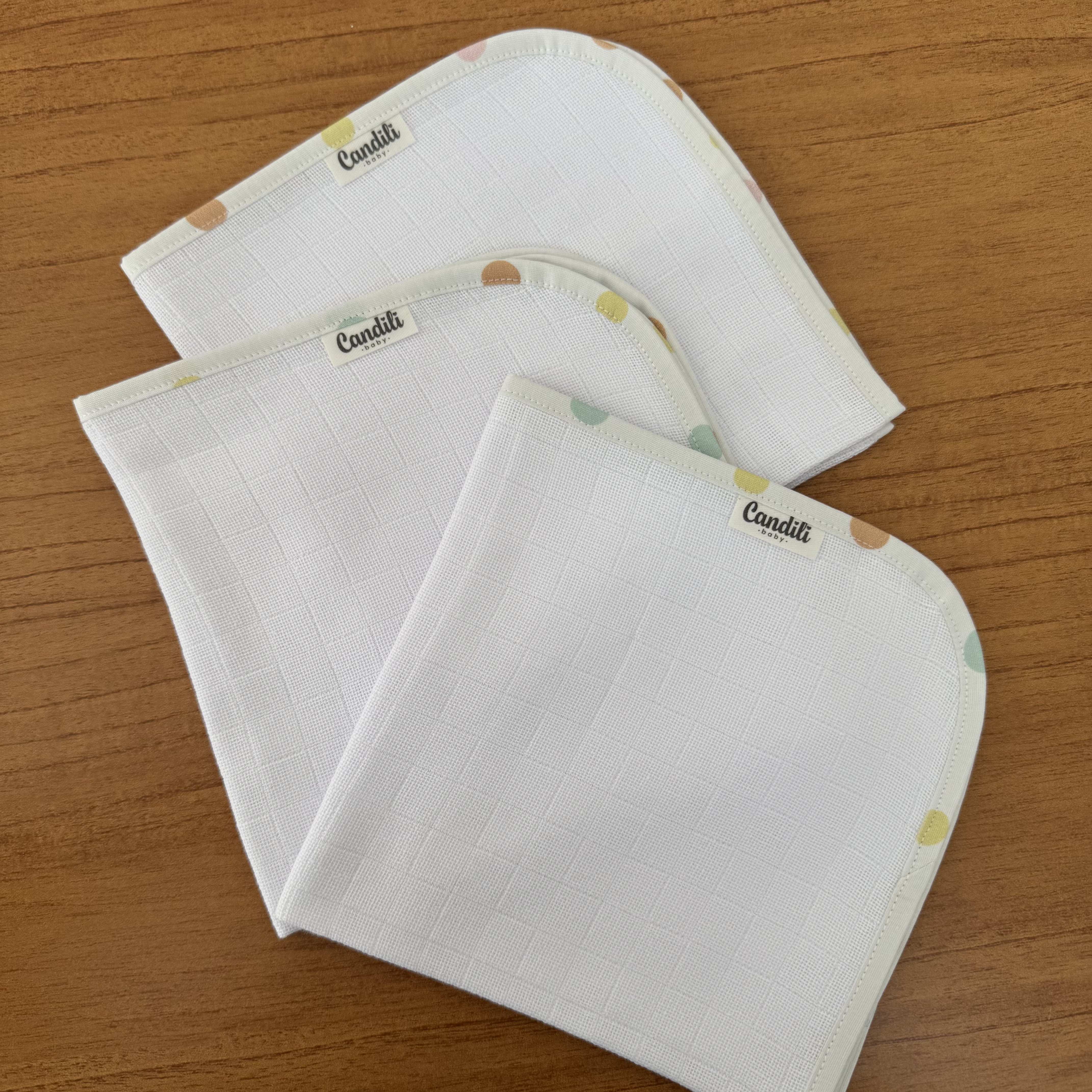 Kit Maternidade 20 peças - Bolinhas Rosas