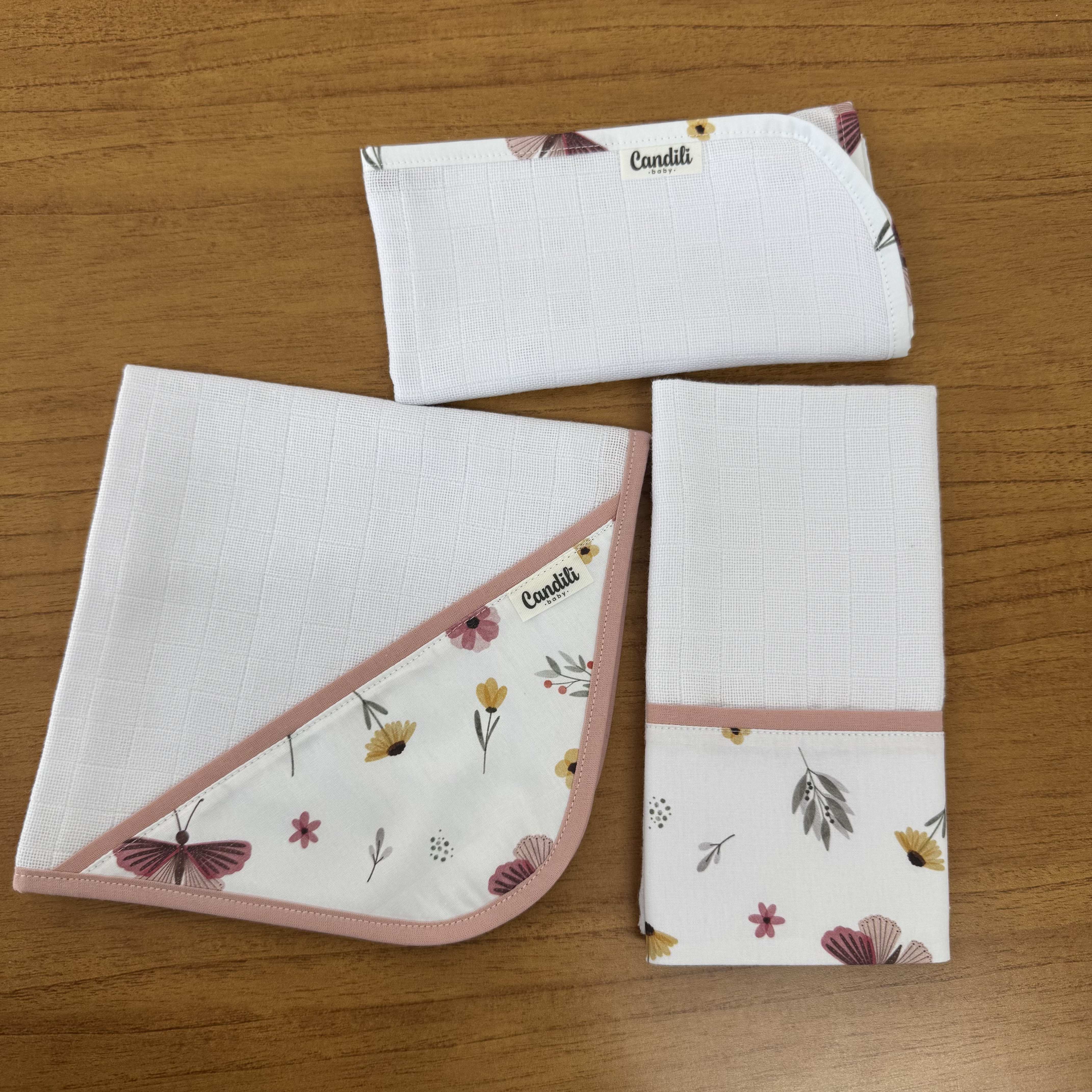 Kit Ternura 10 peças - Borboletas