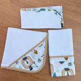 Kit Fraldas de Boca 3 Peças - Rei Leão