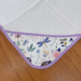 Fralda de Boca Cantinho - Borboletas e Libélulas