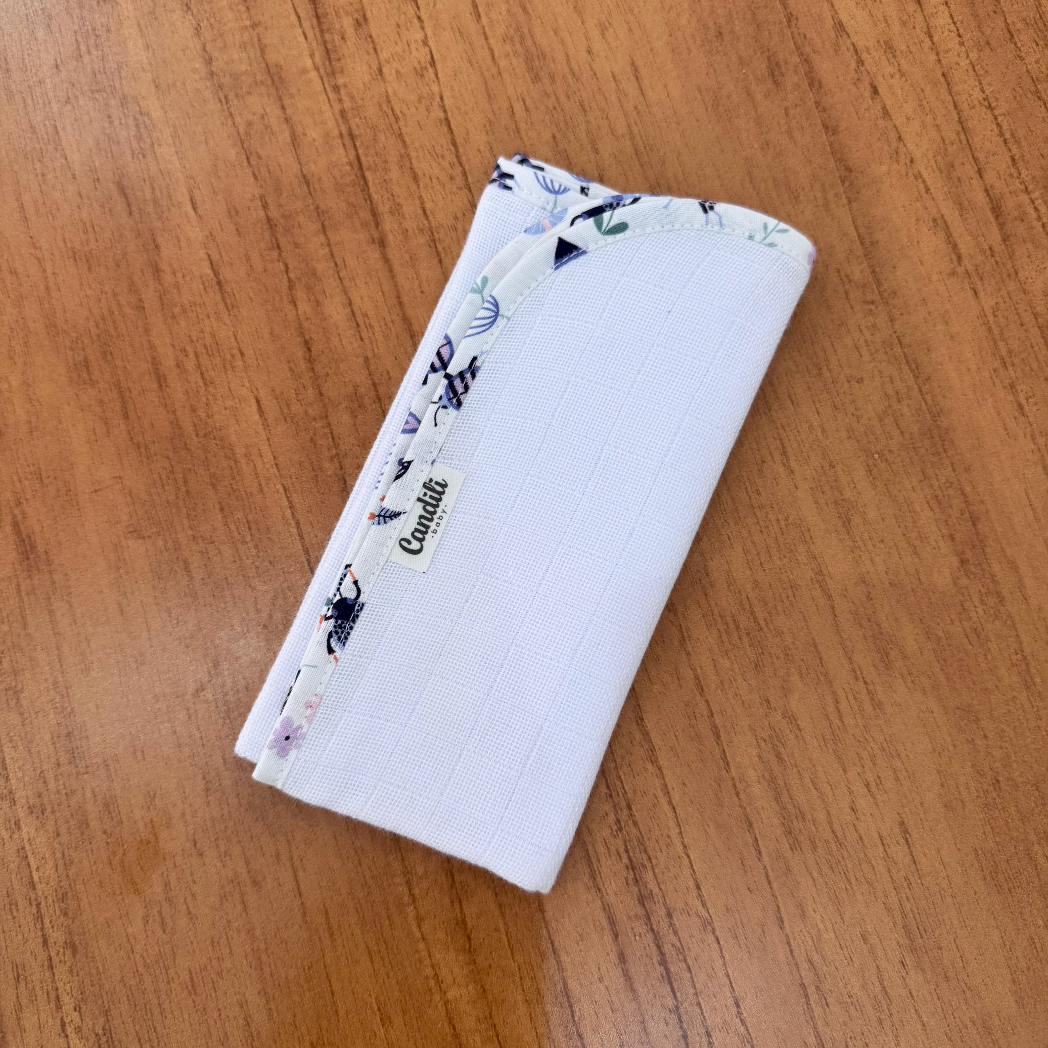 Fralda de Boca Slim - Borboletas e Libélulas