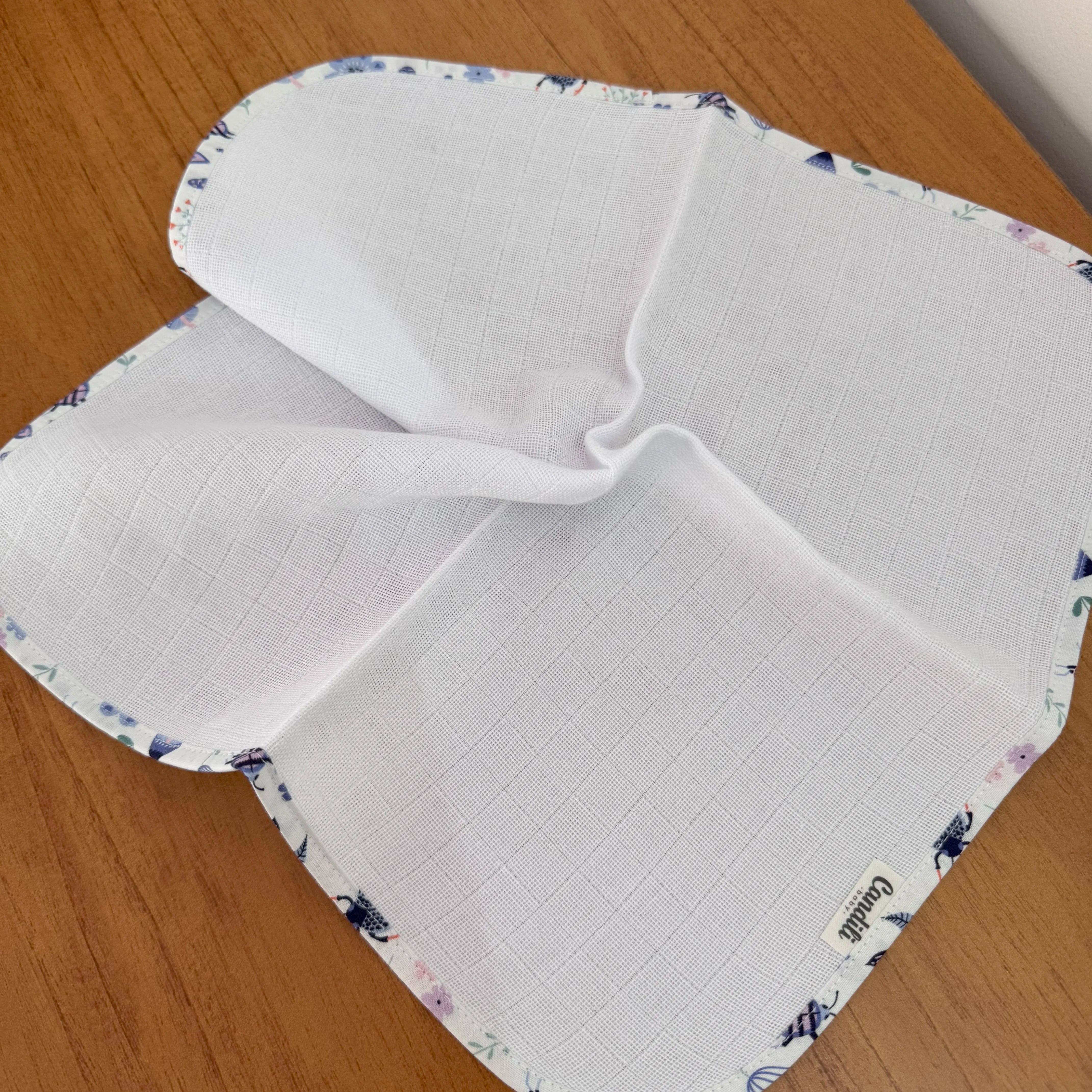 Fralda de Boca Slim - Borboletas e Libélulas