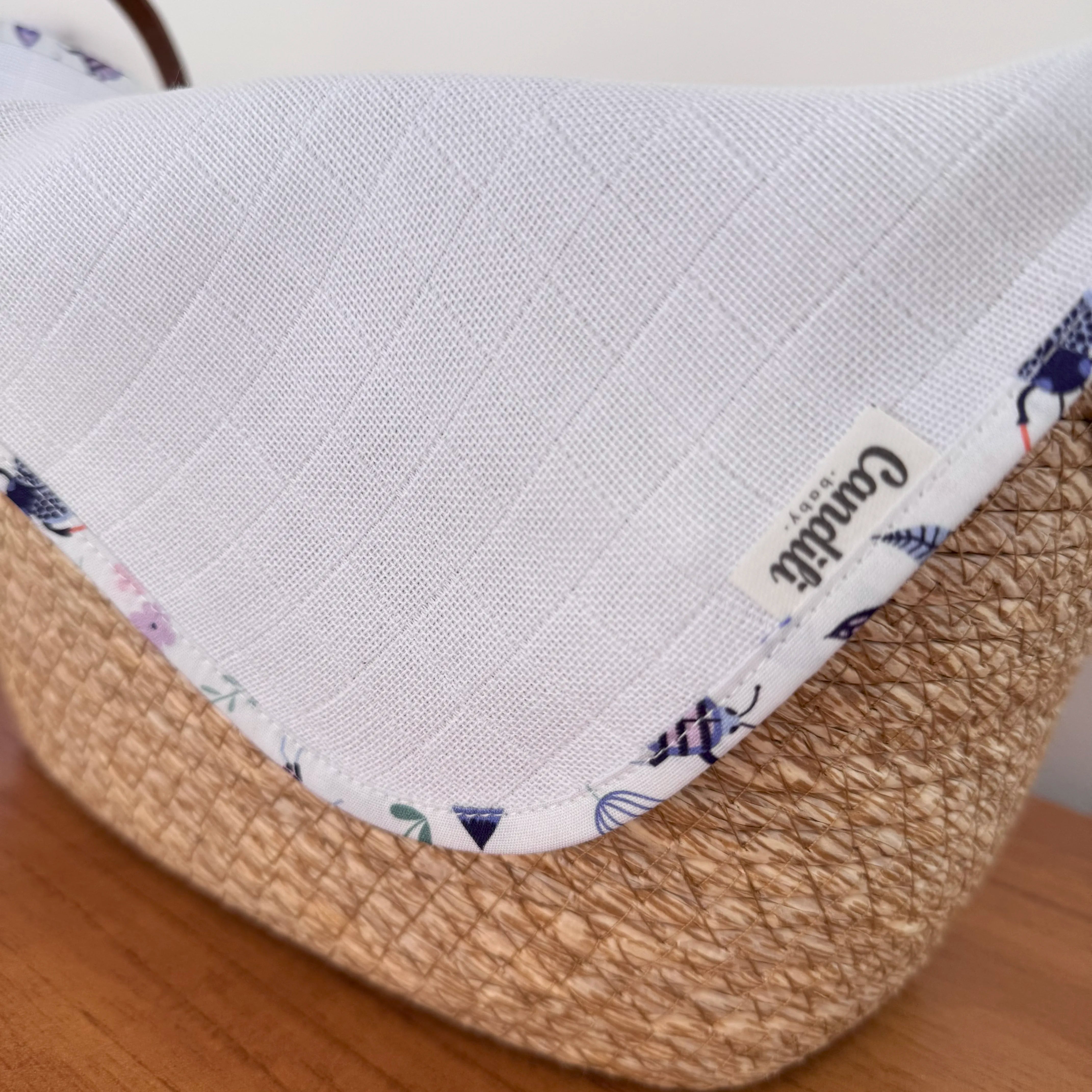 Fralda de Boca Slim - Borboletas e Libélulas