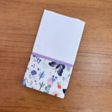 Kit Essencial 5 Peças: Fraldas de Boca, Fralda de Ombro e Fralda Multiuso - Borboletas e Libélulas