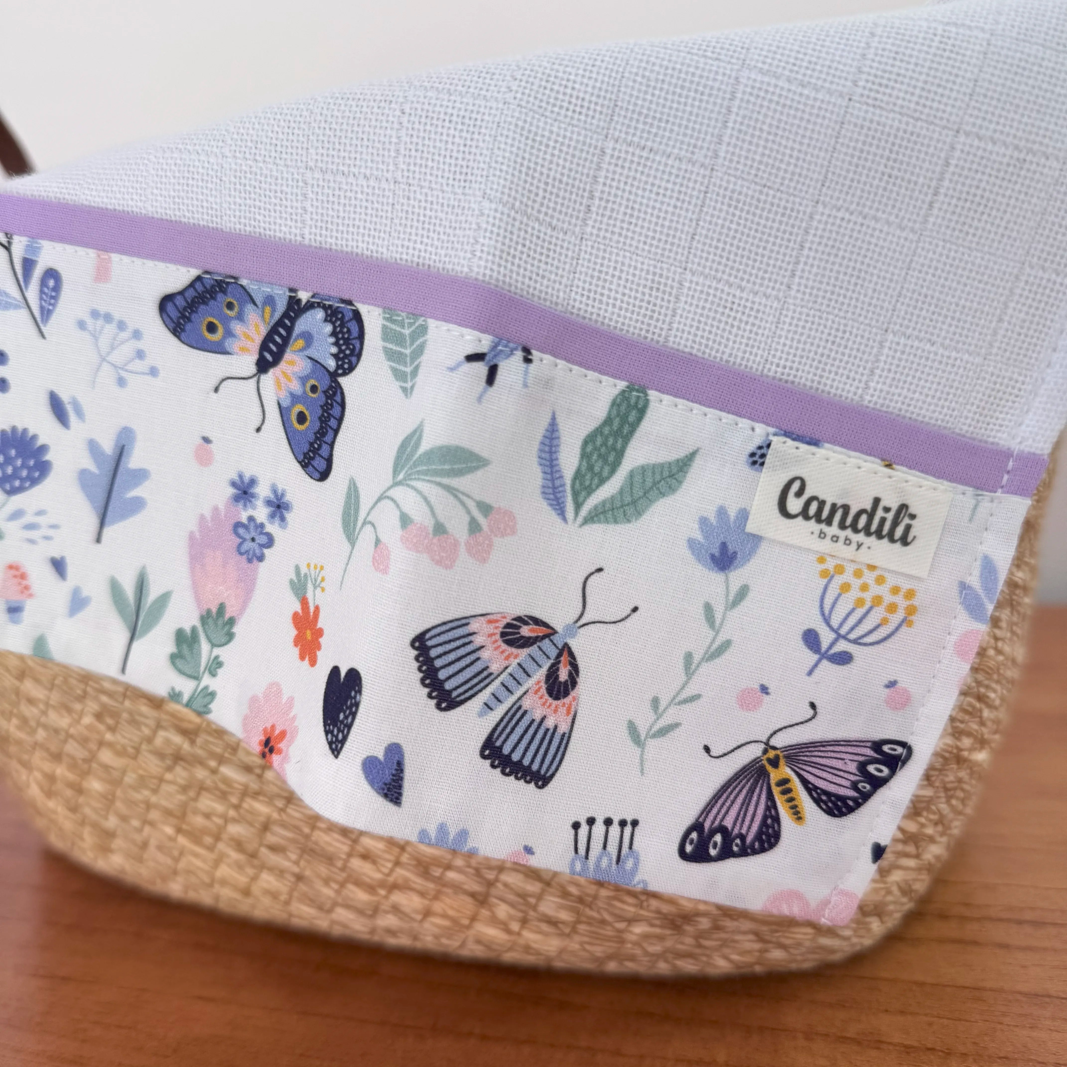 Fralda de Boca Barradinho - Borboletas e Libélulas