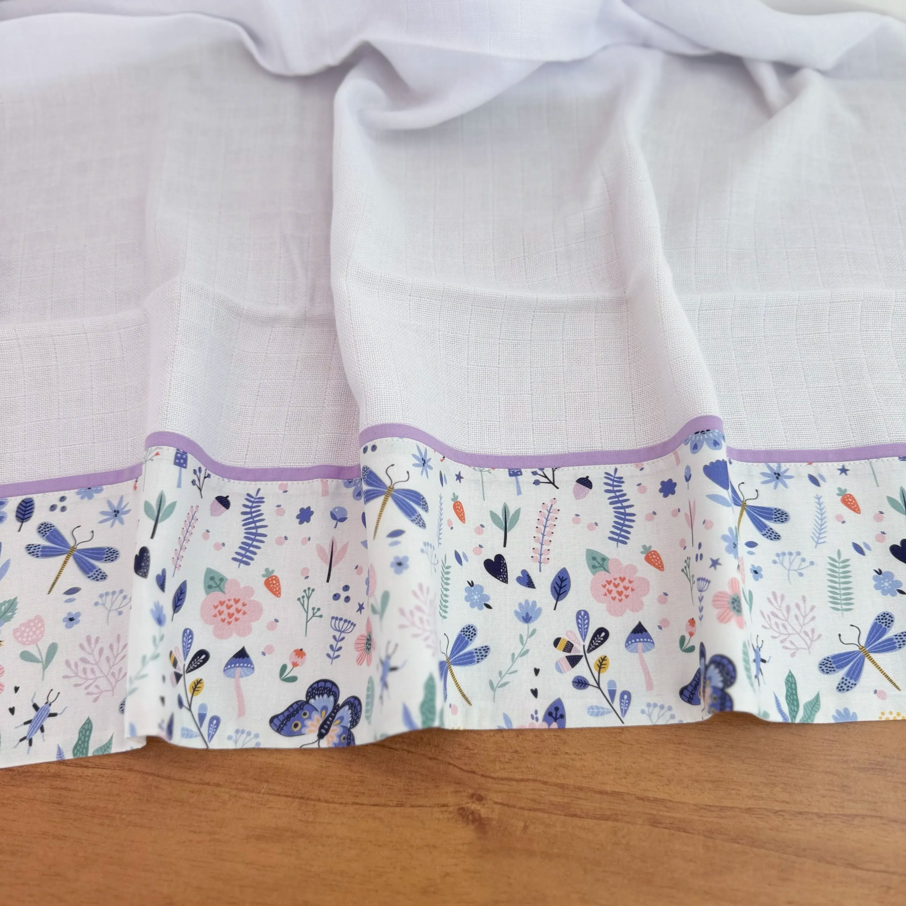 Fralda Multiuso - Borboletas e Libélulas