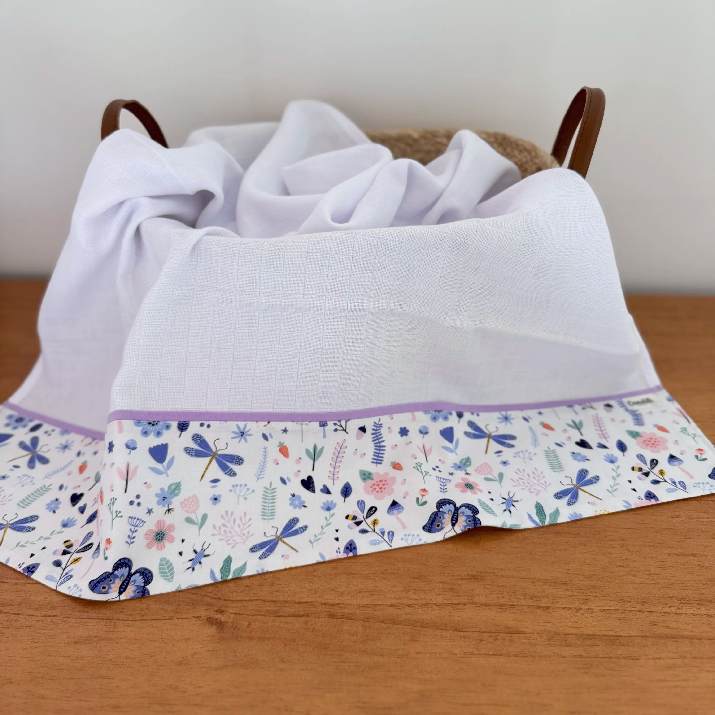 Fralda Multiuso - Borboletas e Libélulas