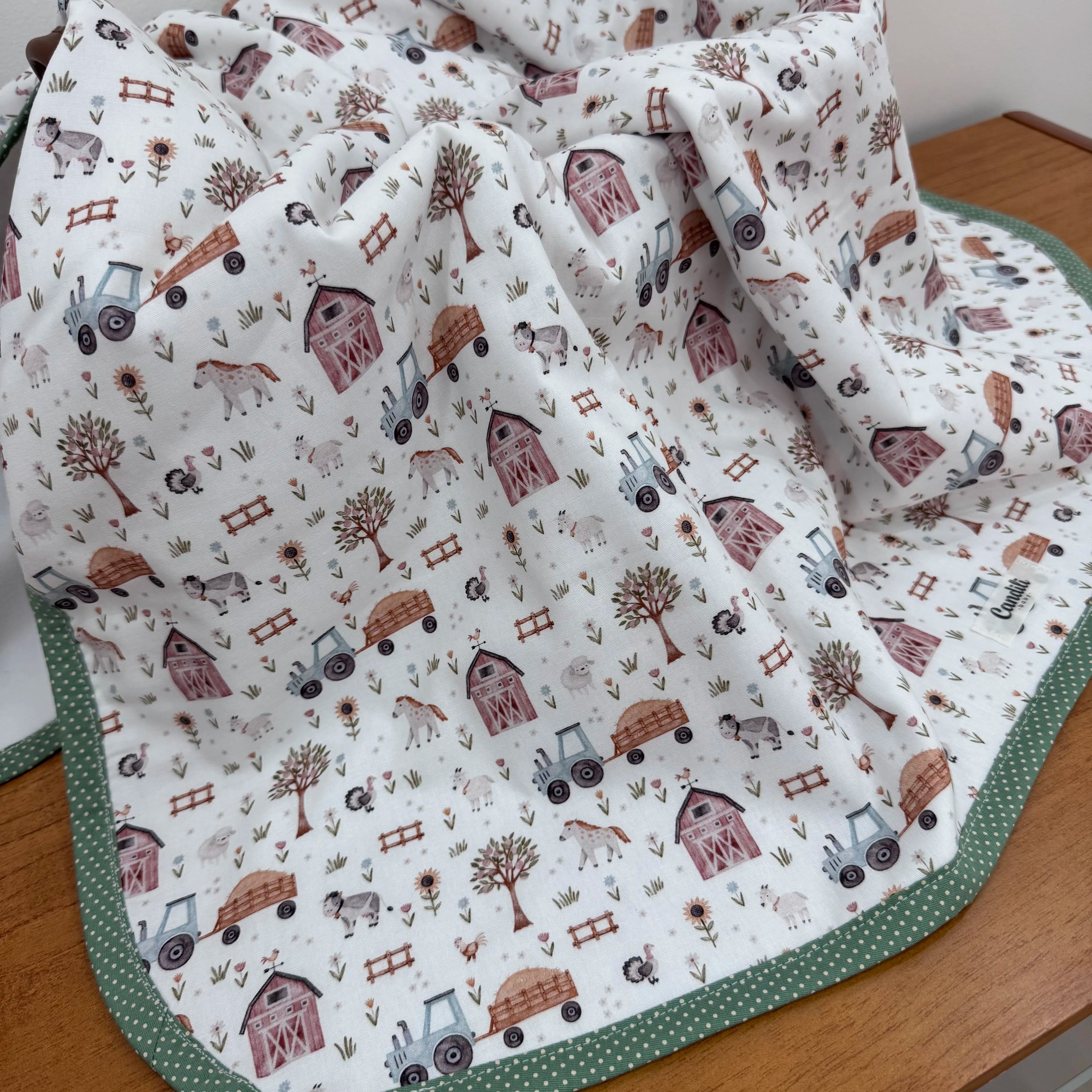 Manta Dupla Face - Fazendinha