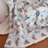 Cobertor Carneirinho - Ursinho Aviador