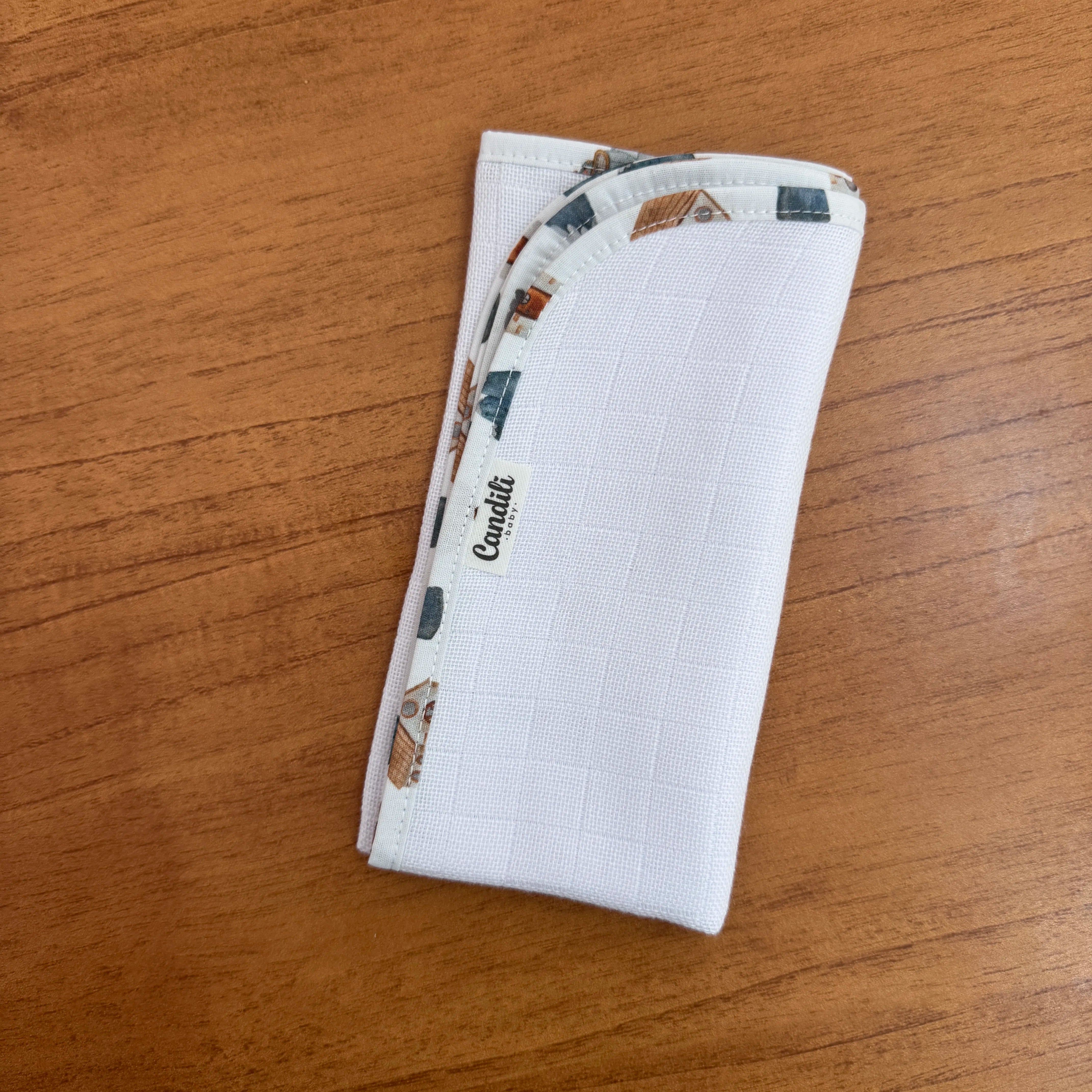 Fralda de Boca Slim - Carros e Montanhas