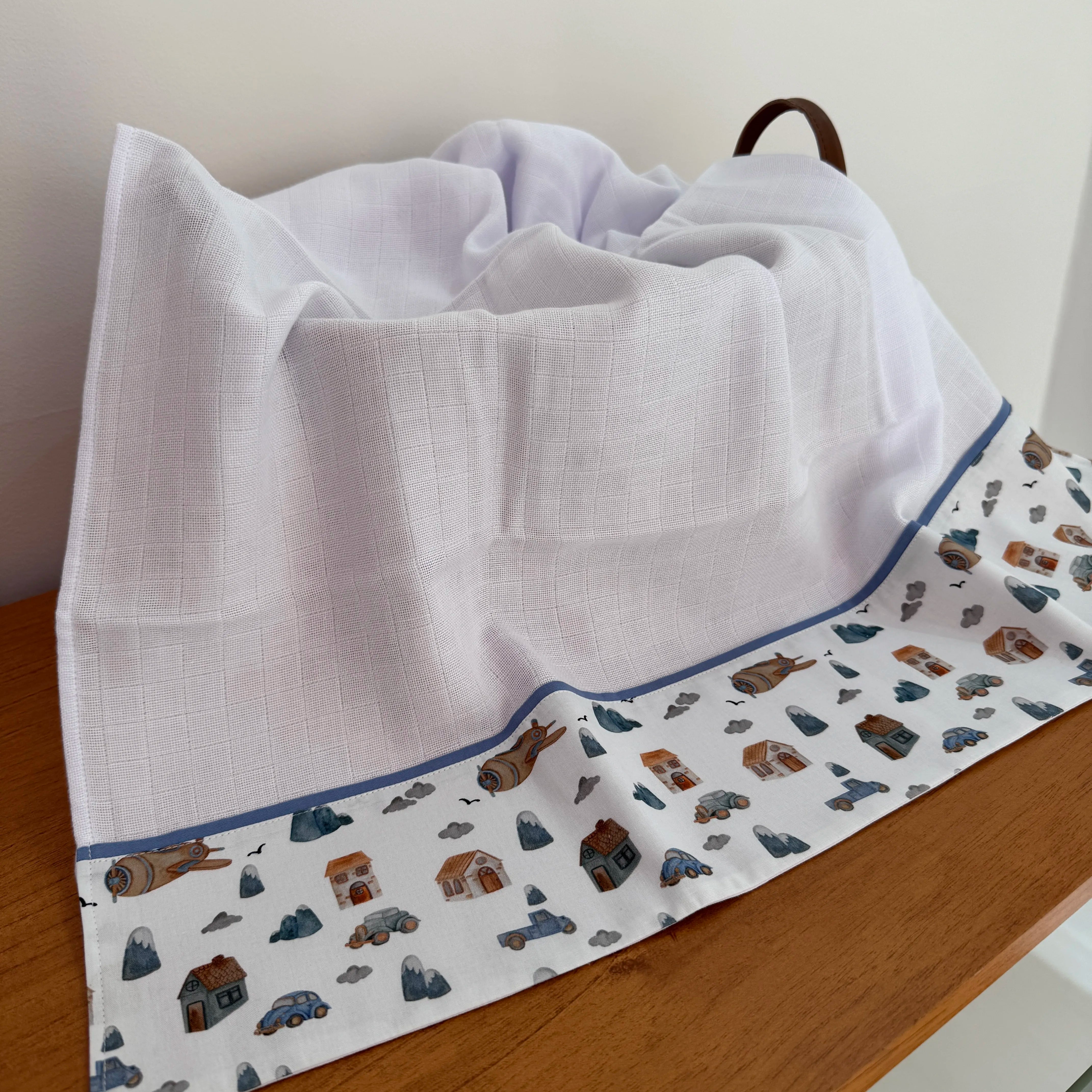 Fralda Multiuso - Carros e Montanhas